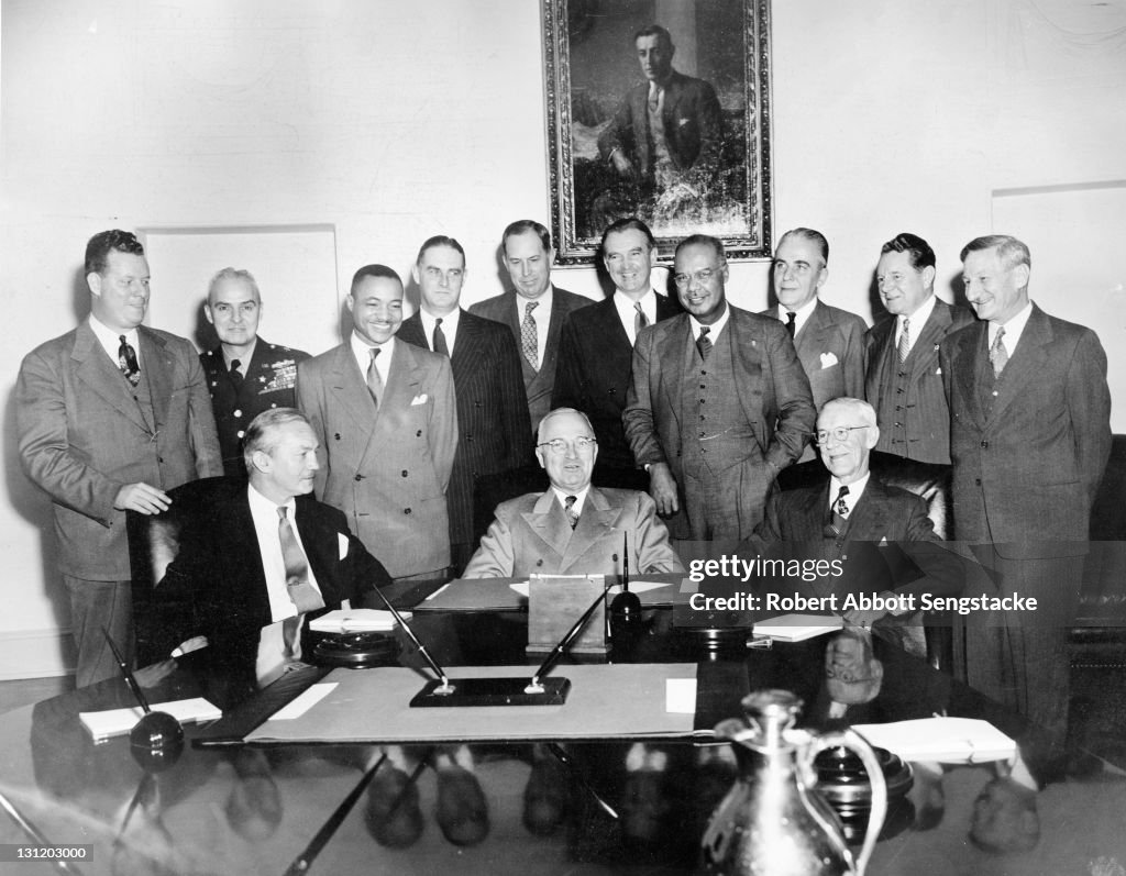Portrait With President Truman