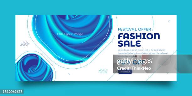 modern web banners design template - rolling paper stock illustrations