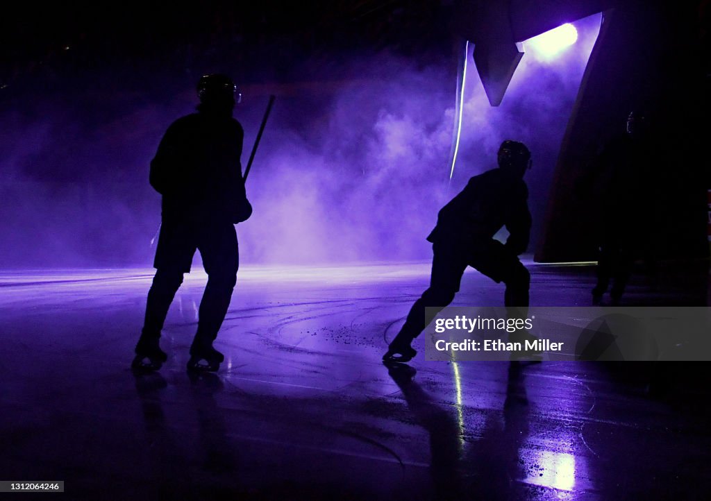 Arizona Coyotes v Vegas Golden Knights