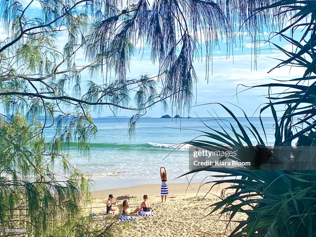Friends Holiday at The Beach