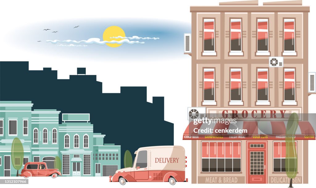 Vintage grocery