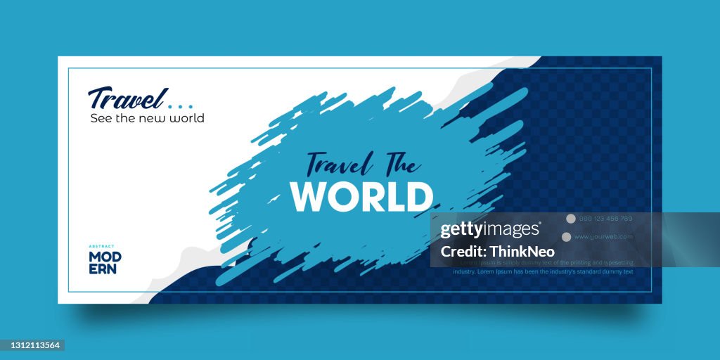 Travel Header Background Travel And Tourism Header Banner High-Res Vector Graphic - Getty Images