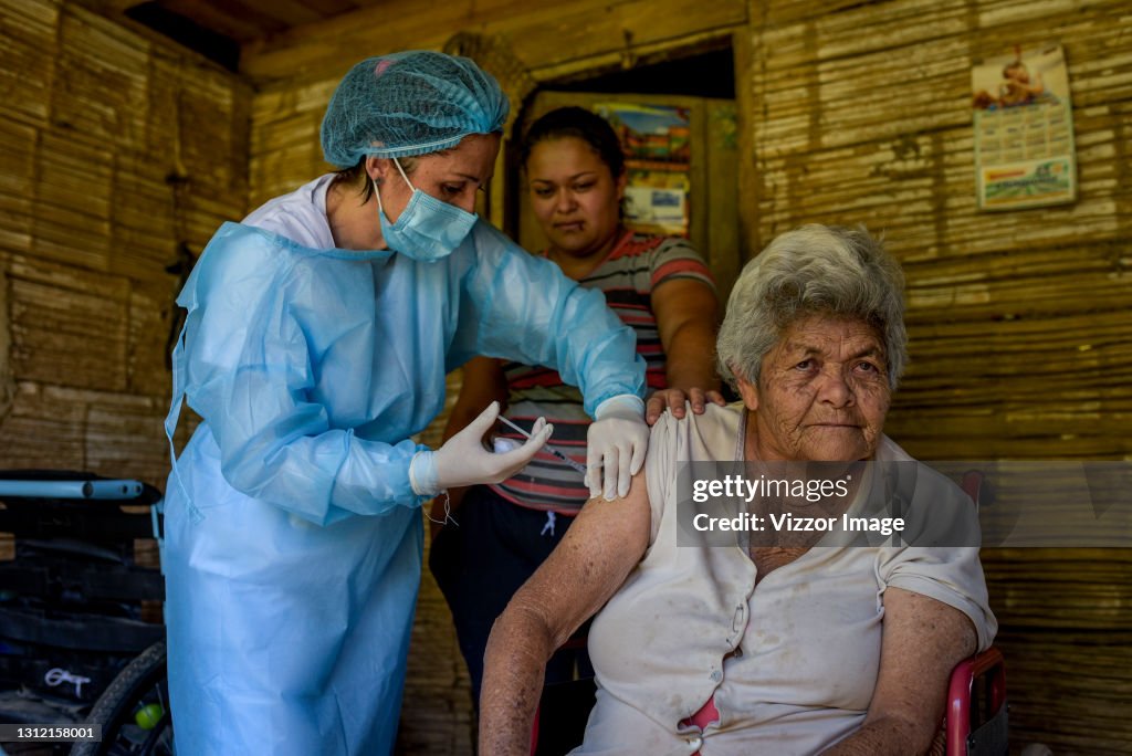 Door To Door Vaccination in Rural Areas Of Colombia