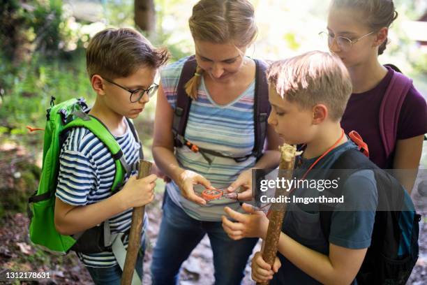 Children Using Compass 972 Compass For Kids Stock Photos, High-Res Pictures, and Images ...