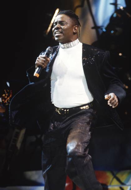 Philip Bailey of Earth, Wind & Fire performs at Shoreline Amphitheatre on July 15, 1995 in Mountain View, California.