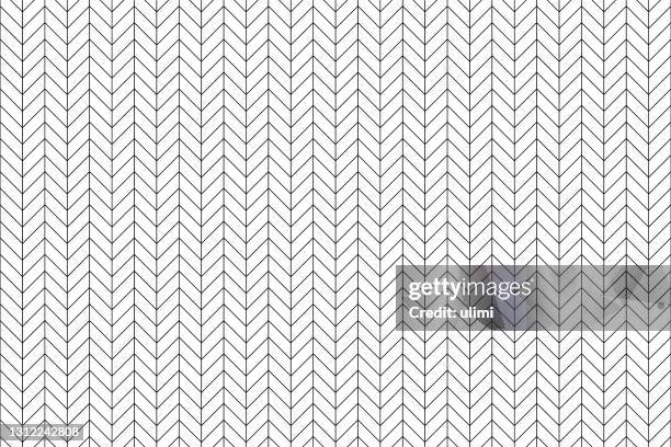 seamless pattern - chevron pattern stock illustrations