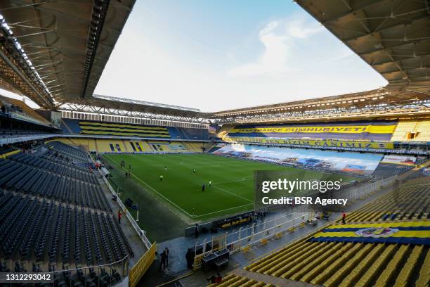 General view of the Sukru Saracoglu Stadium home stadium Fenerbahce SK during the Super Lig match between Fenerbahce SK and Gaziantep FK at Sukru...