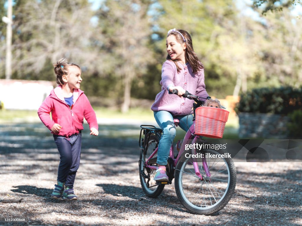 Playing In Spring Children Playing Outdoors In Spring High-Res Stock Photo - Getty Images