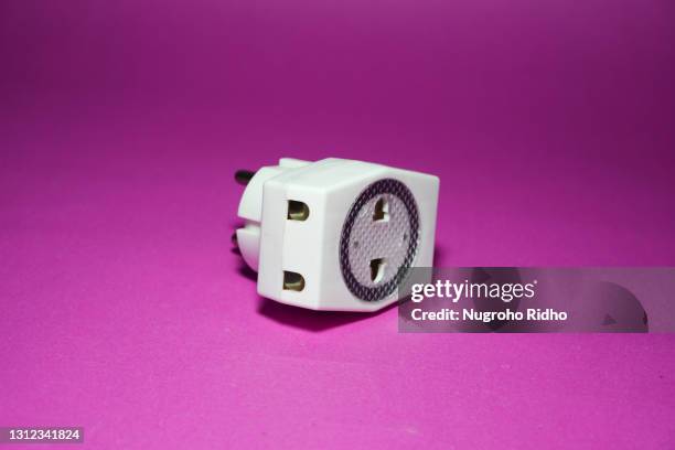 white solid electrical plug - electrical fuse box stock pictures, royalty-free photos & images