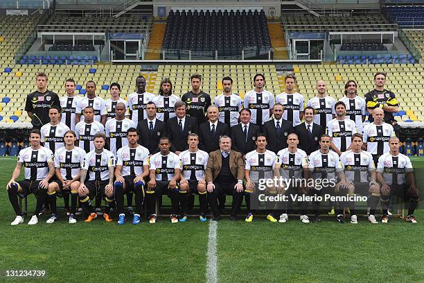 Parma Unity Football Parma FC Team pose for a team photo at Stadio Ennio Tardini on... News ...