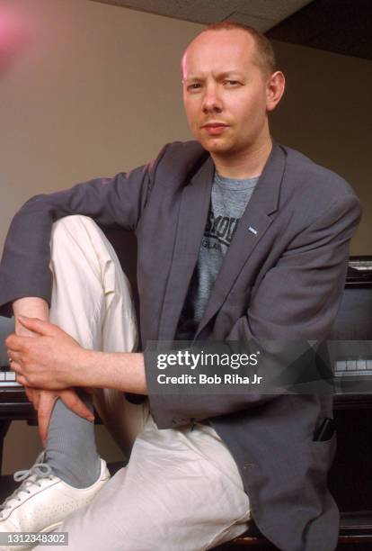 Singer Joe Jackson photo session, June 26, 1986 in Los Angeles, California. "n"n