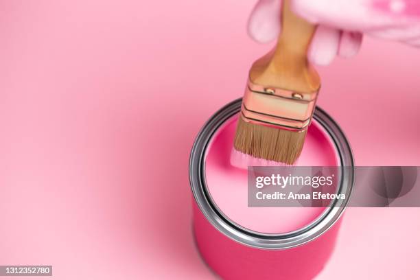 Pink paint hi-res stock photography and images - Alamy