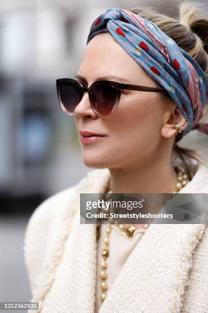 204 Vintage Chanel Scarf Stock Photos, High-Res Pictures, and
