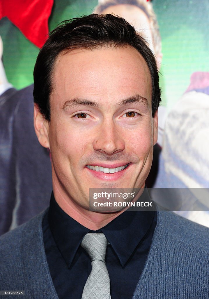Actor Chris Klein arrives at the Los Angeles premiere of A Very... News