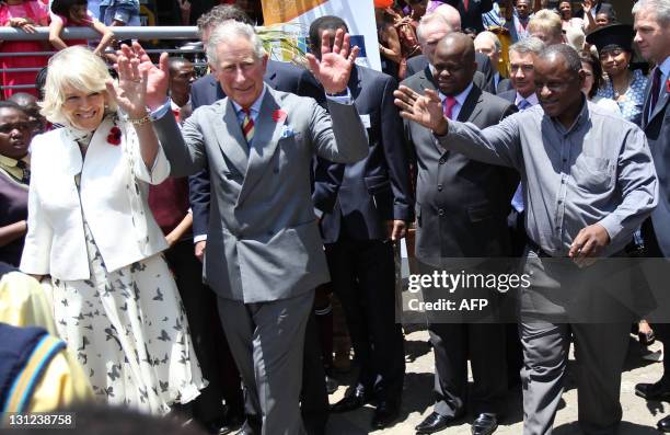 Britain's Prince Charles (2ndL) and his, News Photo