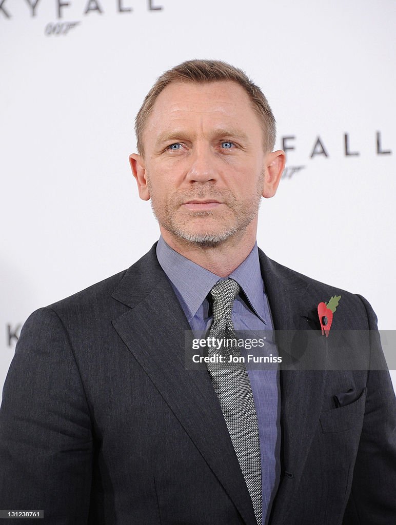 23rd Bond Film - 'Skyfall' Photocall