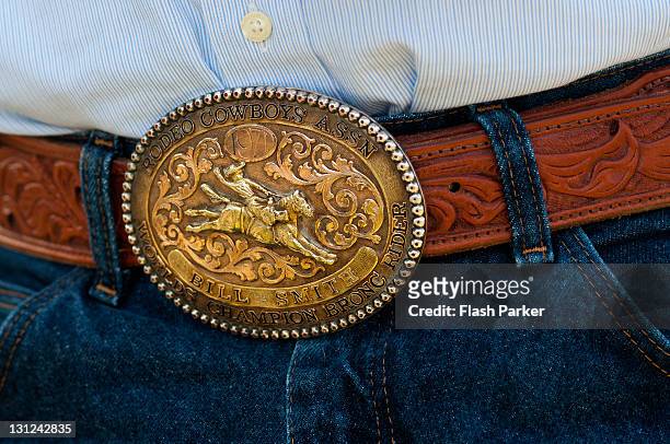 champion bronc rider - belt stock pictures, royalty-free photos & images