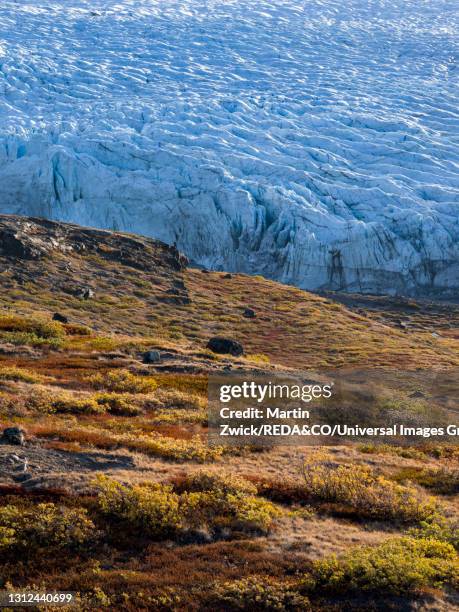 landscape near the greenland ice sheet - kangerlussuaq stock pictures, royalty-free photos & images