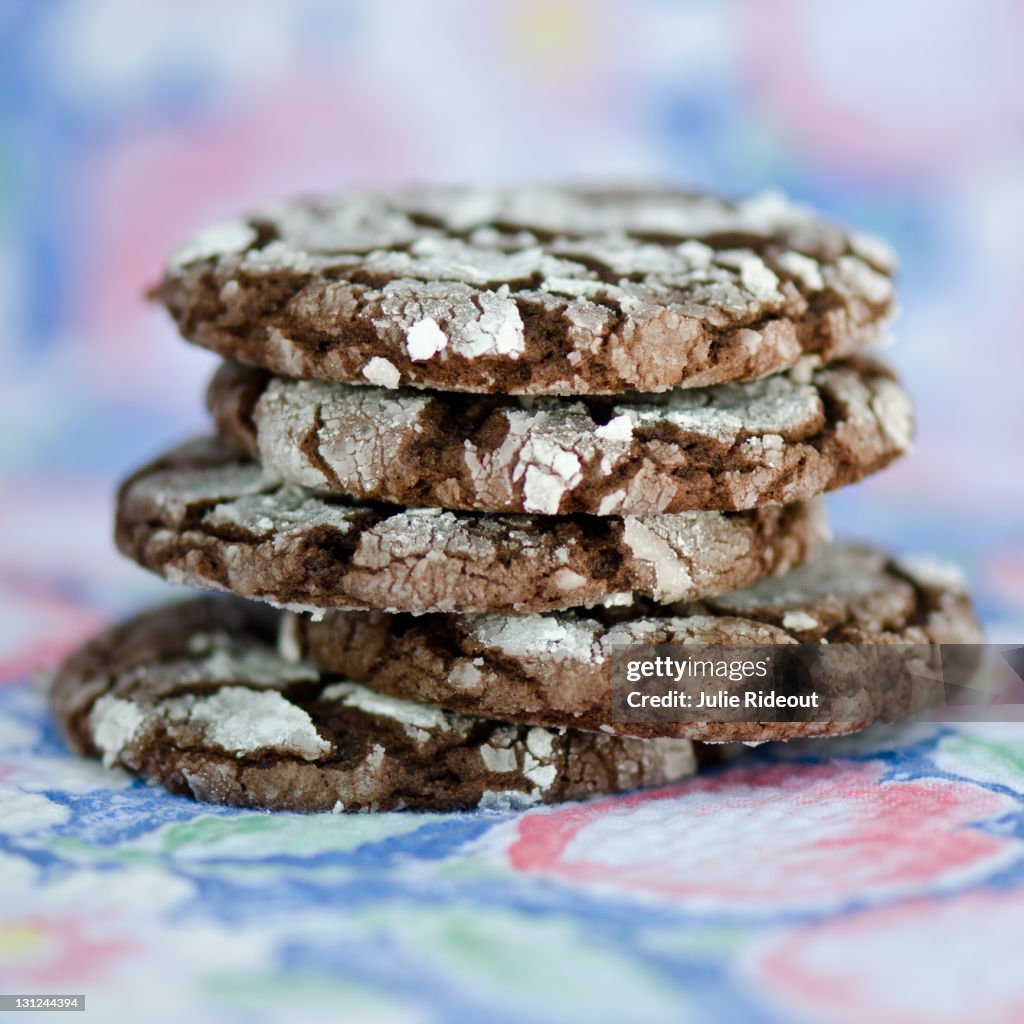 Chocolate crinkles