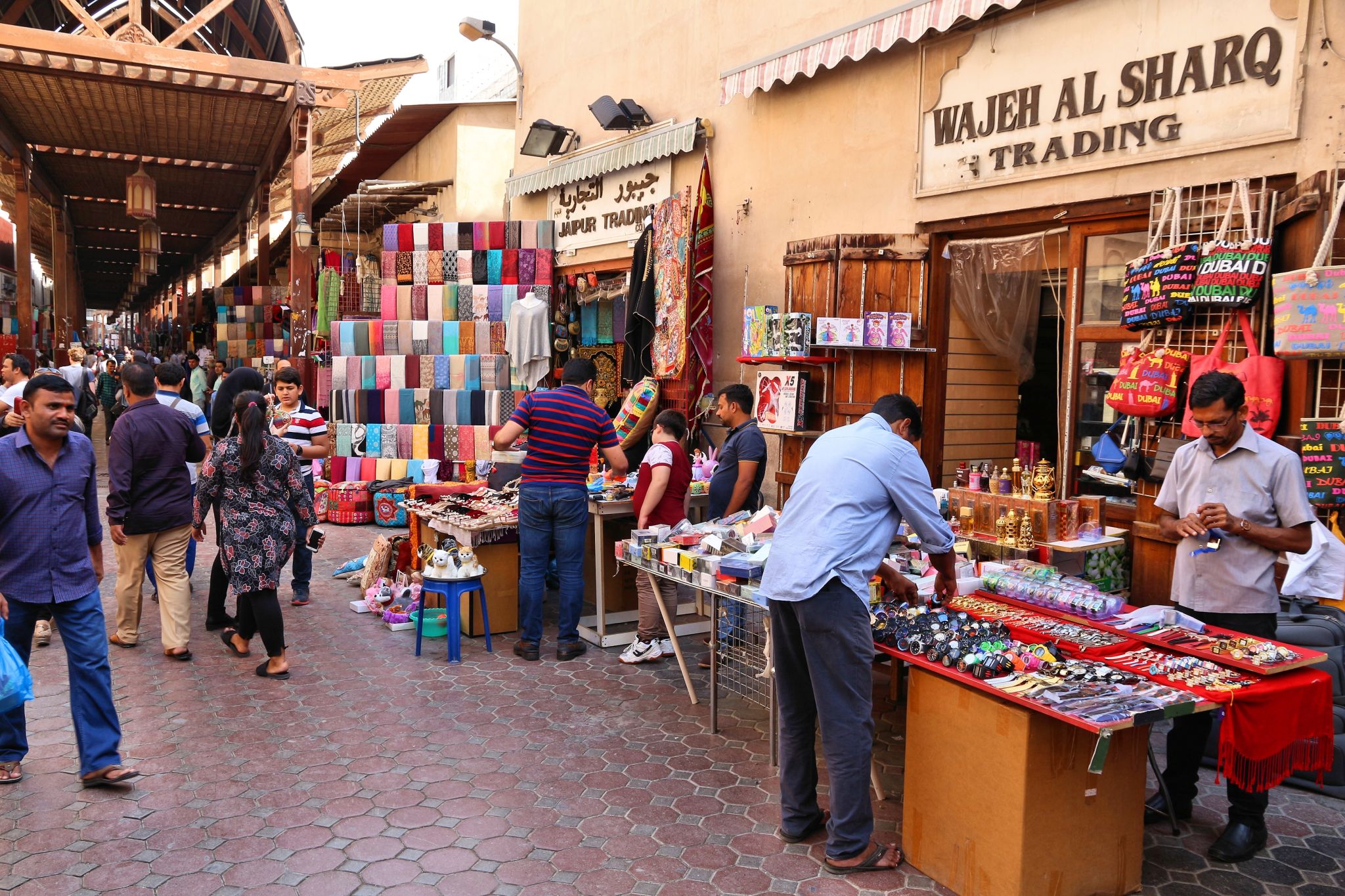 Market place in Dubai Market place in Dubai