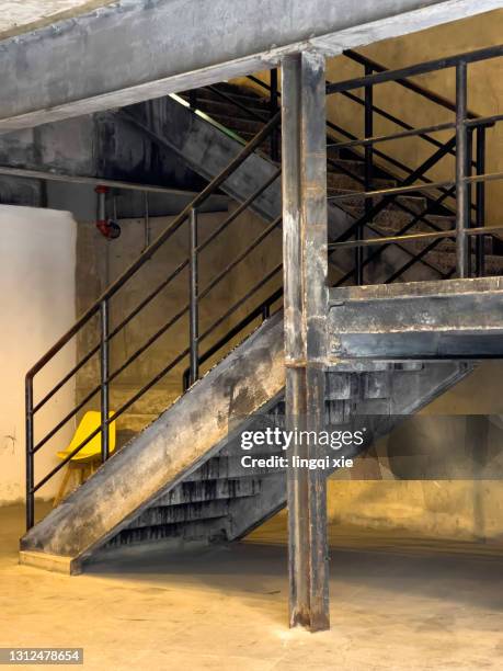 facade of the historical slaughterhouse in shanghai, china - 1933 stock-fotos und bilder