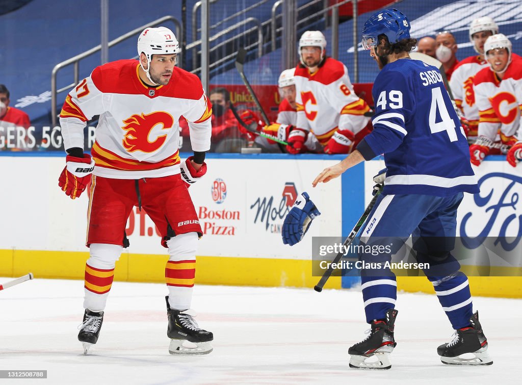 Calgary Flames v Toronto Maple Leafs