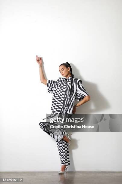 Singer Dua Lipa is photographed for Los Angeles Times on March 1, 2021 in Los Angeles, California. PUBLISHED IMAGE. CREDIT MUST READ: Christina...