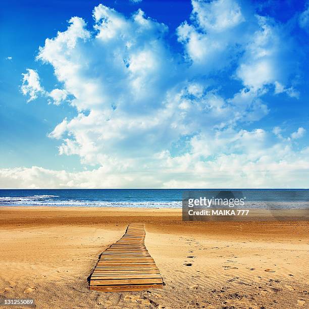 playa - costa_del_azahar stock pictures, royalty-free photos & images
