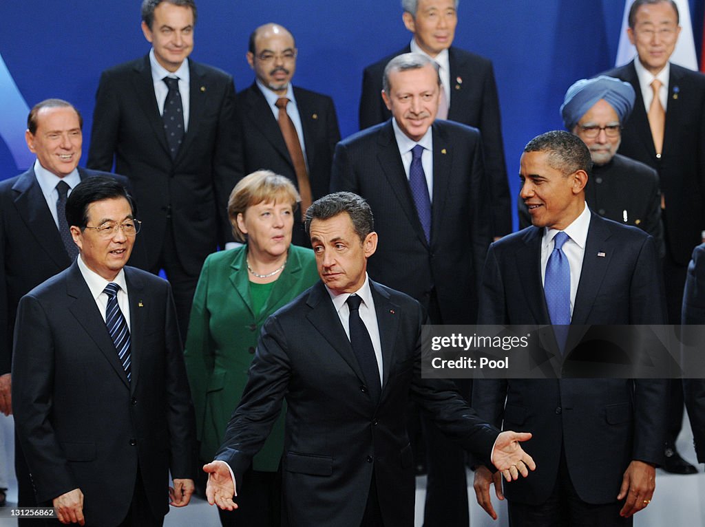 World Leaders Gather In Cannes For The G20 Summit