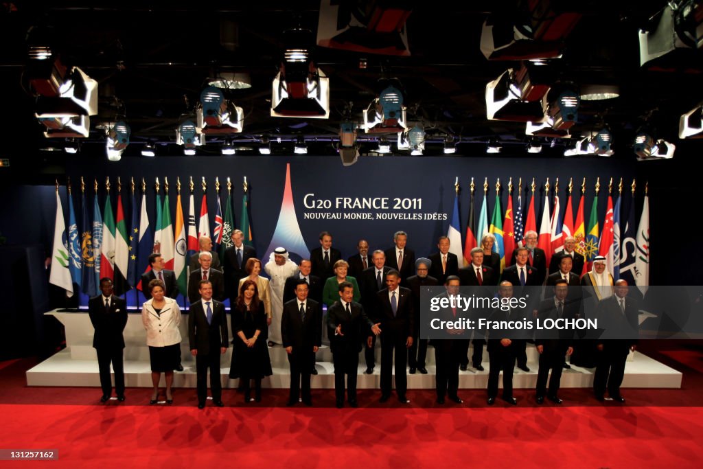 World Leaders Gather In Cannes For The G20 Summit