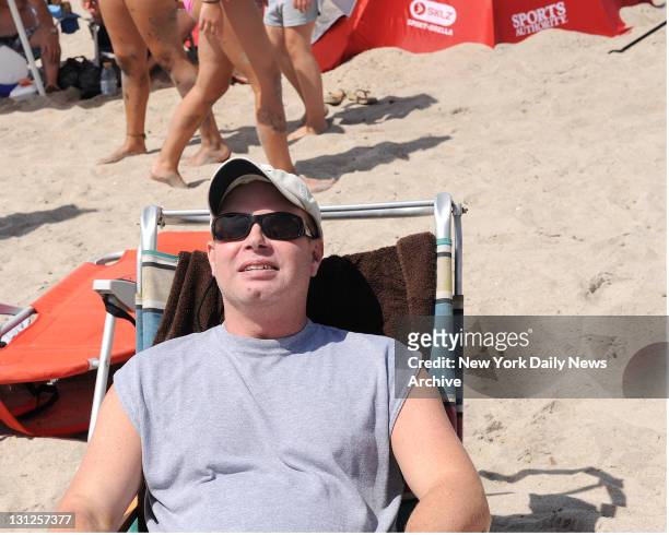 Steven Slater, the JetBlue flight attendant, flipping out because he felt abused by some obnoxious passenger goes to Rockaway Beach. He said "I'm...