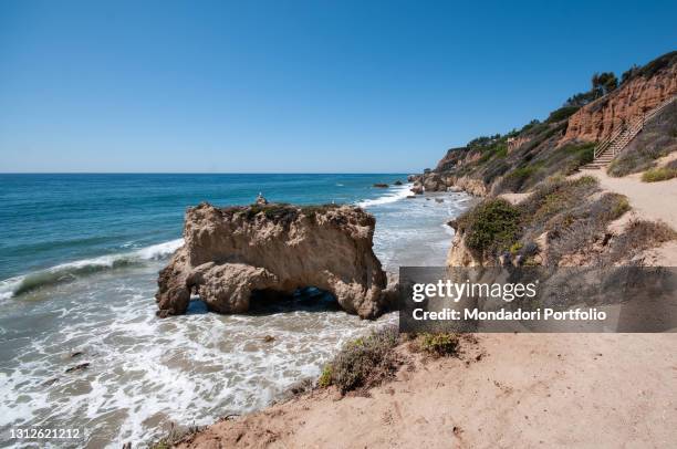 El Matador Beach in California. Los Angeles , September 17th, 2015