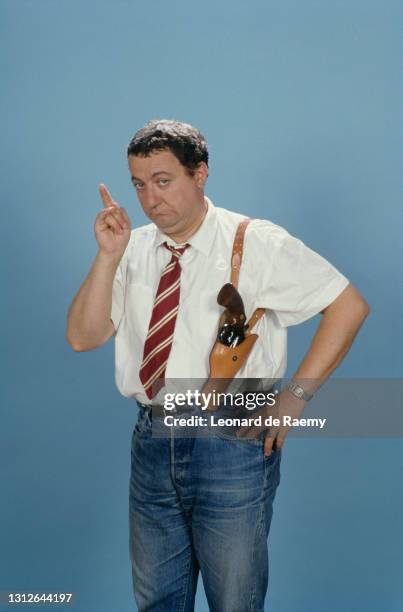 Humoriste et comédien Michel Colucci alias Coluche.