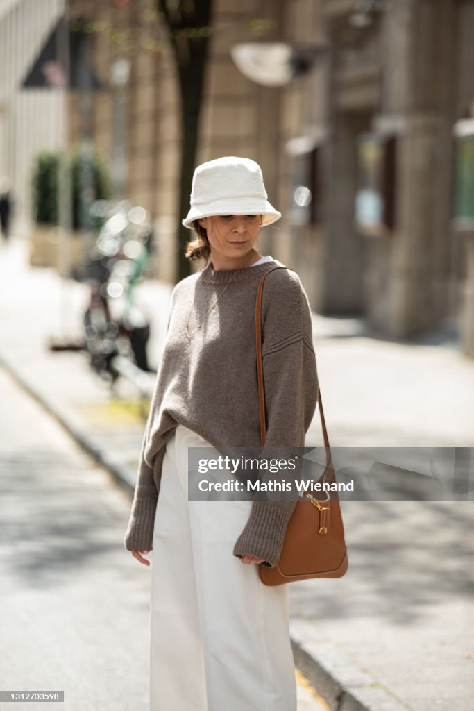 Patricia Wirschke Street Style Shooting In Dusseldorf