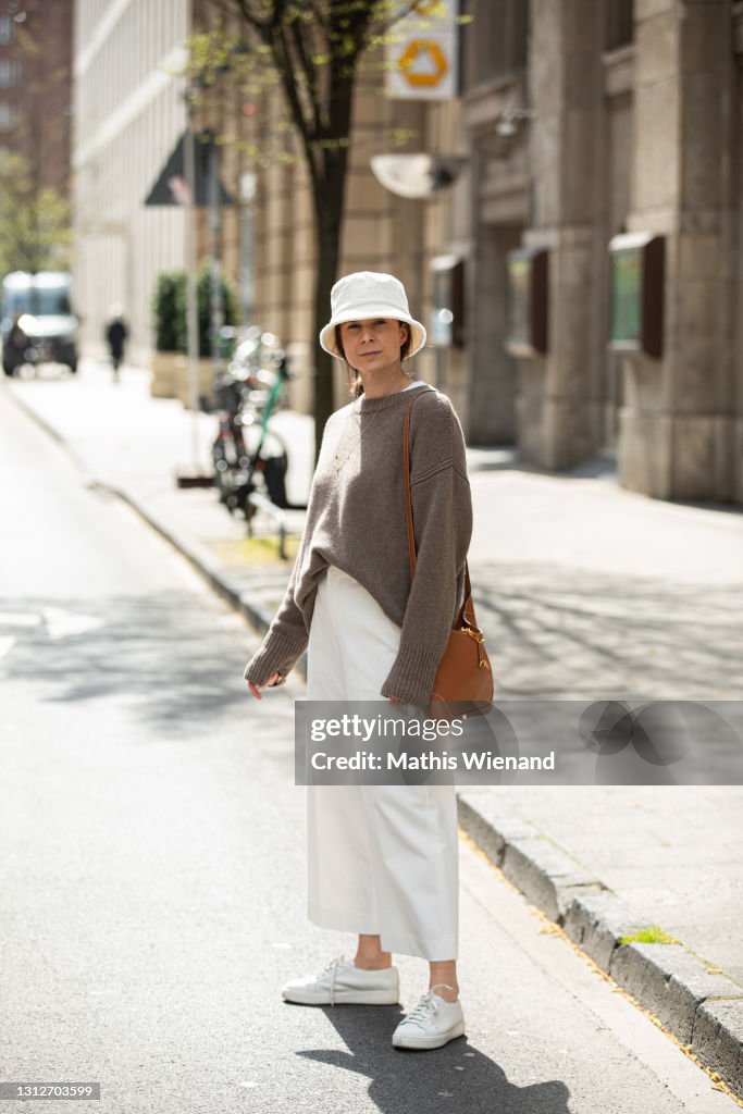 Patricia Wirschke Street Style Shooting In Dusseldorf