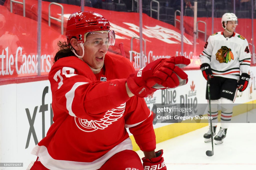 Chicago Blackhawks v Detroit Red Wings