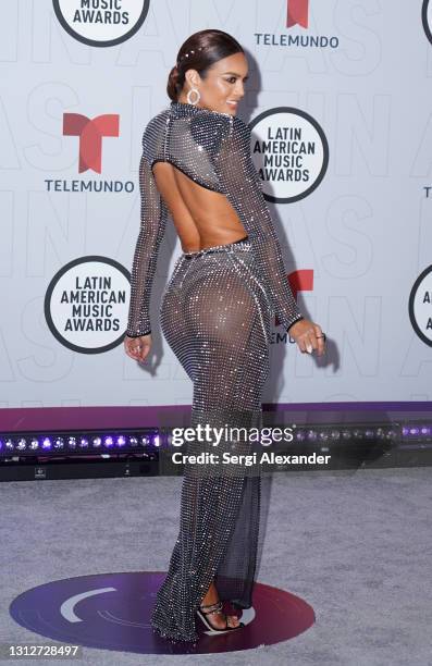 Zuleyka Rivera attends the 2021 Latin American Music Awards at BB&T Center on April 15, 2021 in Sunrise, Florida.