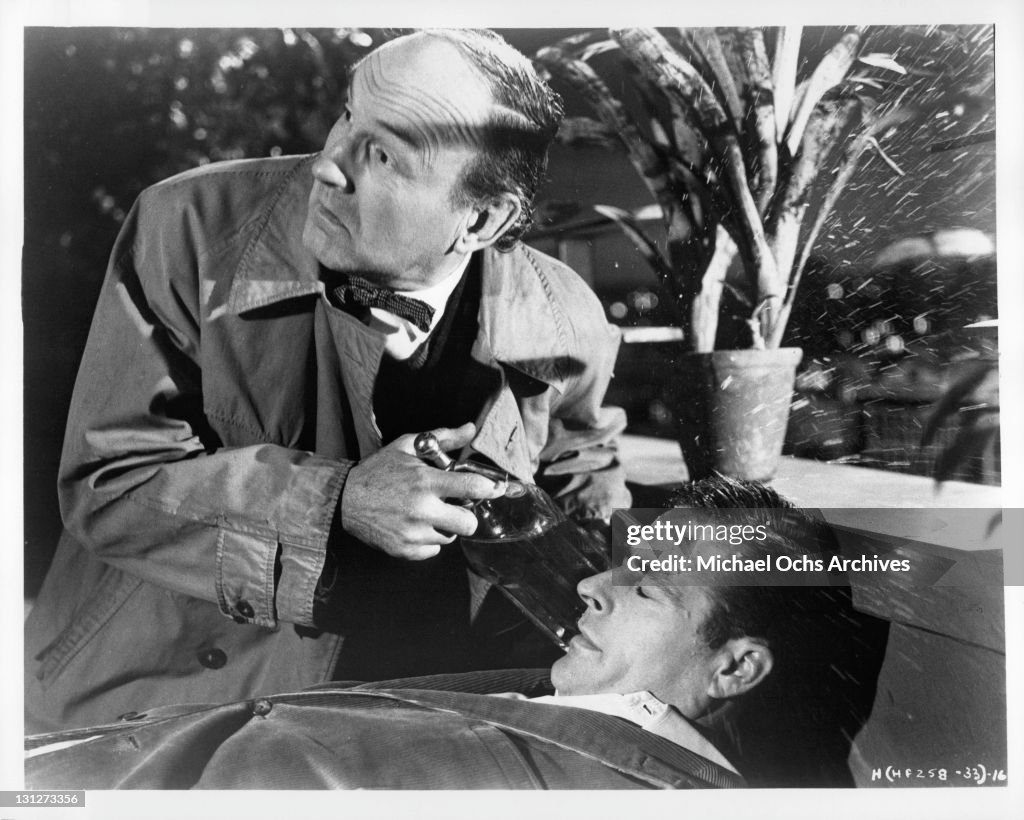 Maurice Denham And Robert Webber In 'Hysteria'