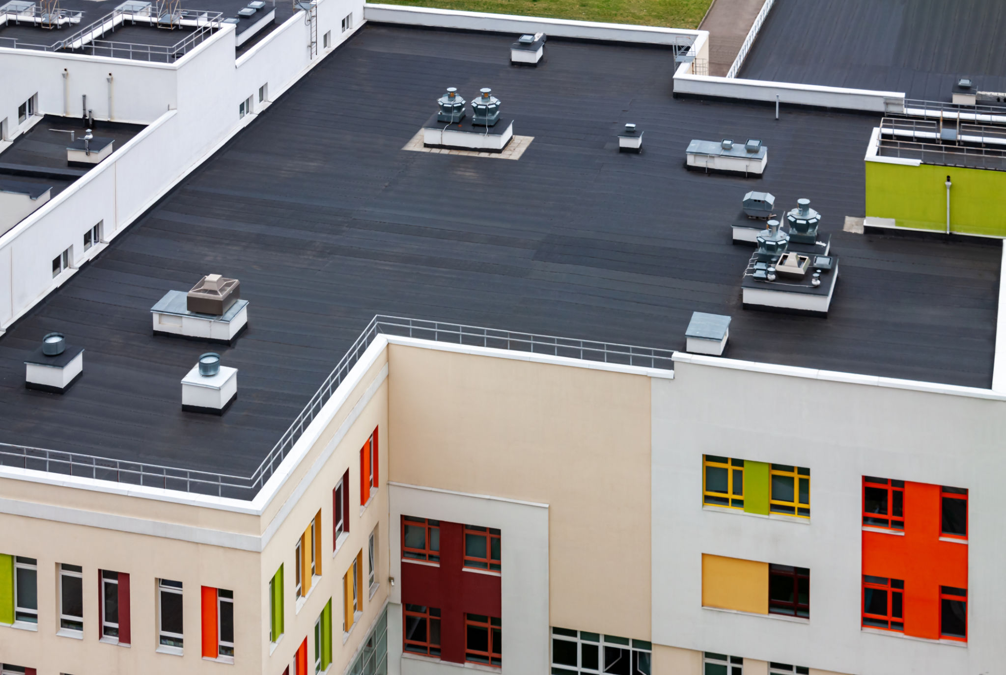 commercial roof inspection