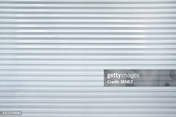 texture, corrugated fence - 波形鉄板 ストックフォトと画像