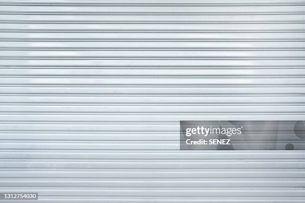 texture, corrugated fence - corrugated metal stockfoto's en -beelden