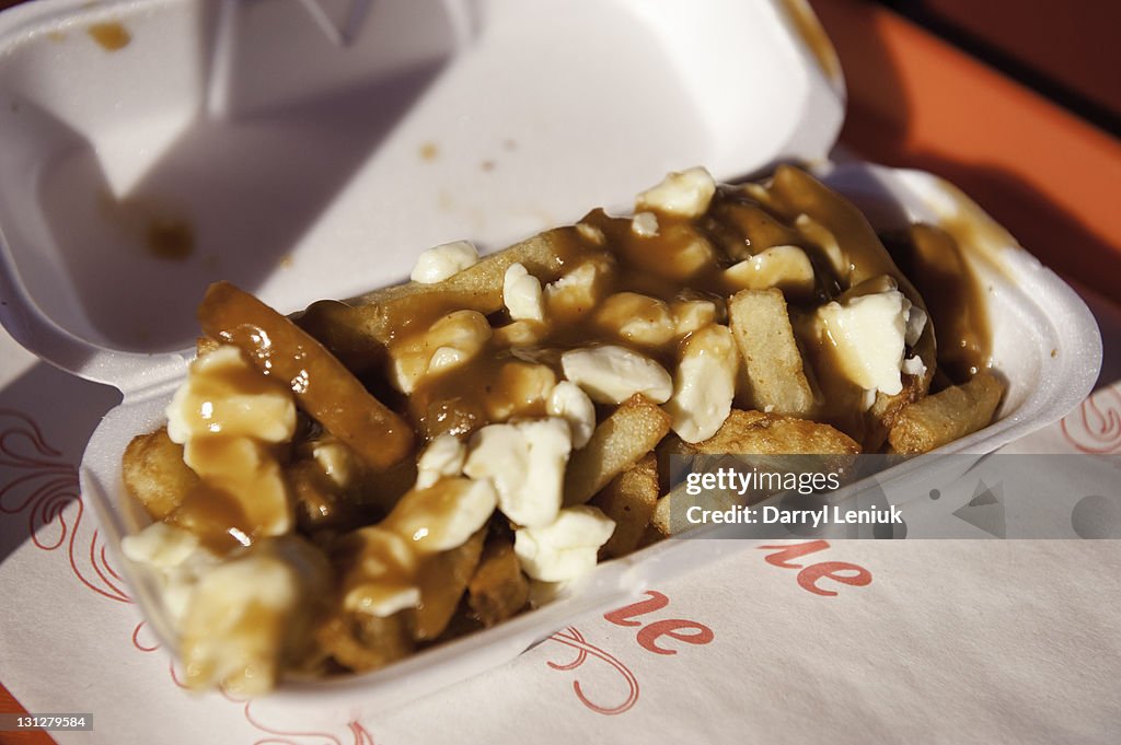 Poutine Rouyn Noranda Poutine High-Res Stock Photo - Getty Images