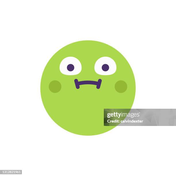 emoticon cute design - diarrhea stock illustrations