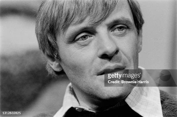 Welsh actor, director, and producer Anthony Hopkins, New York, New York, November 21, 1978.