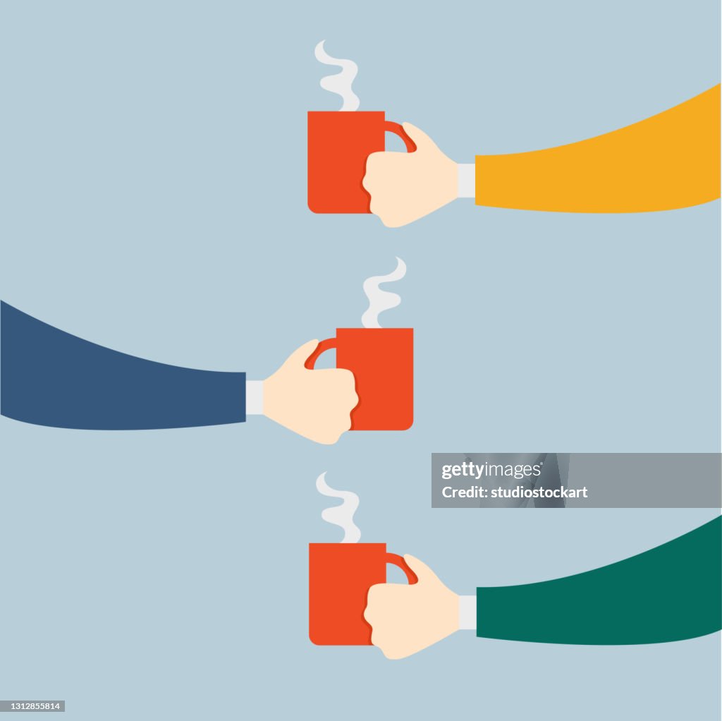 Hand Holding a Coffee Cup