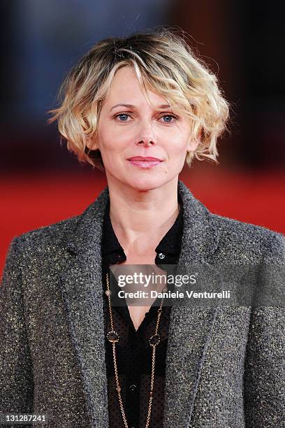 Barbora Bobulova attends the Officine Artistiche during the 6th International Rome Film Festival at Auditorium Parco Della Musica on November 3, 2011...