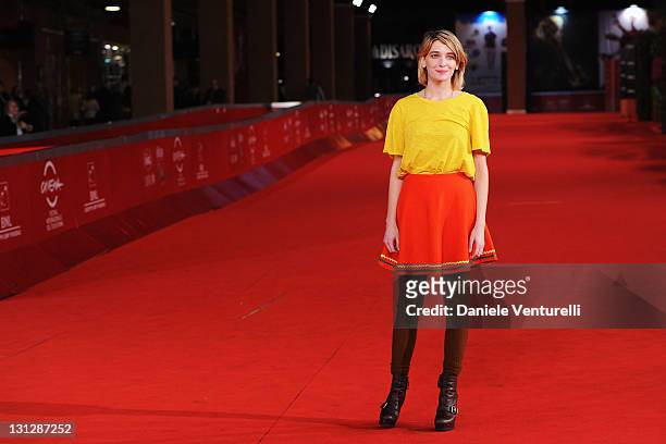 Francesca Cuttica attends the Officine Artistiche during the 6th International Rome Film Festival at Auditorium Parco Della Musica on November 3,...