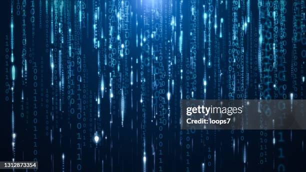binary code background - binary code stock illustrations