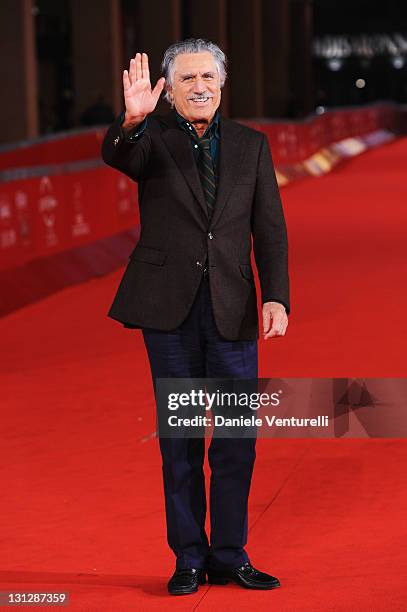 Lando Buzzanca attends the Officine Artistiche during the 6th International Rome Film Festival at Auditorium Parco Della Musica on November 3, 2011...