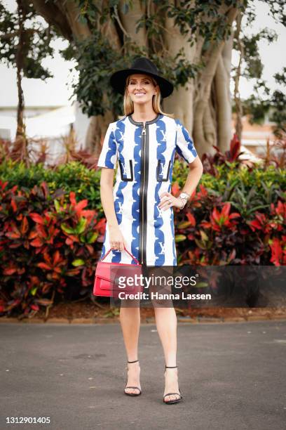 Kate Waterhouse poses during The Championships Day 2: Longines Queen Elizabeth Stakes Day at Royal Randwick Racecourse on April 17, 2021 in Sydney,...